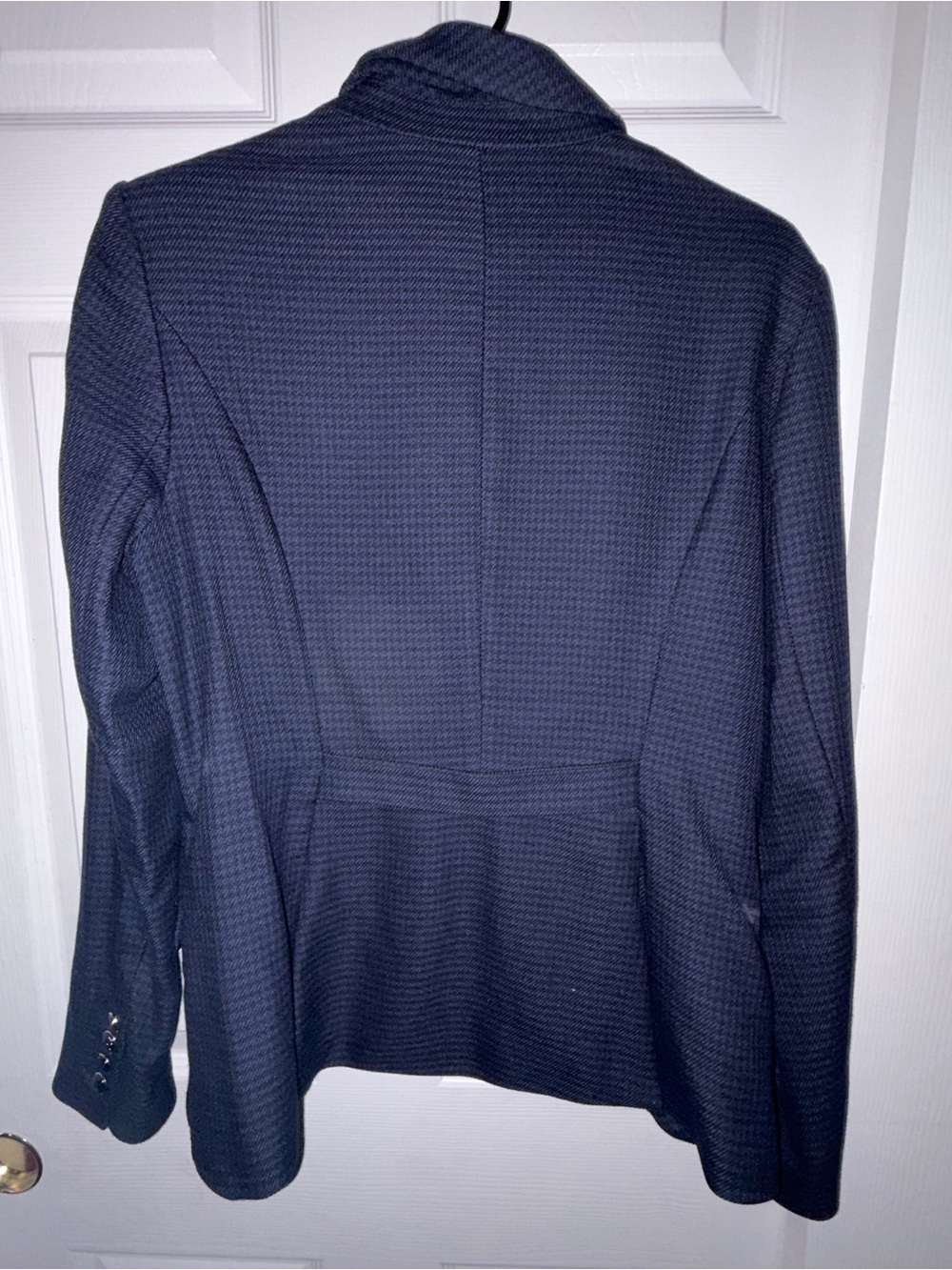 White House Black Market Navy Tailored Blazer - Picture 3 of 3